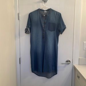 Jacqueline de Yong denim style dress. Very light for summer. Size S- worn once